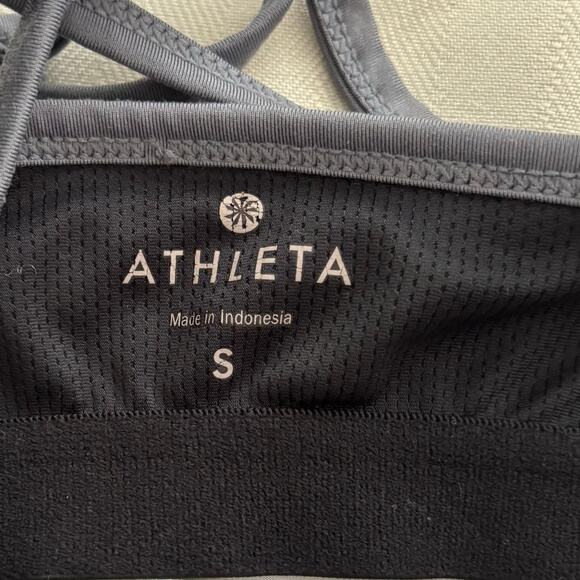 ATHLETA HARMONIOUS STRAPPY YOGA TANK CRISS CROSS TOP WOMEN SIZE SMALL - Picture 11 of 12
